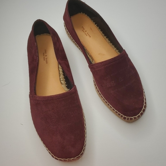 Rag and Bone Edie  slip on spadrilles - Picture 3 of 9